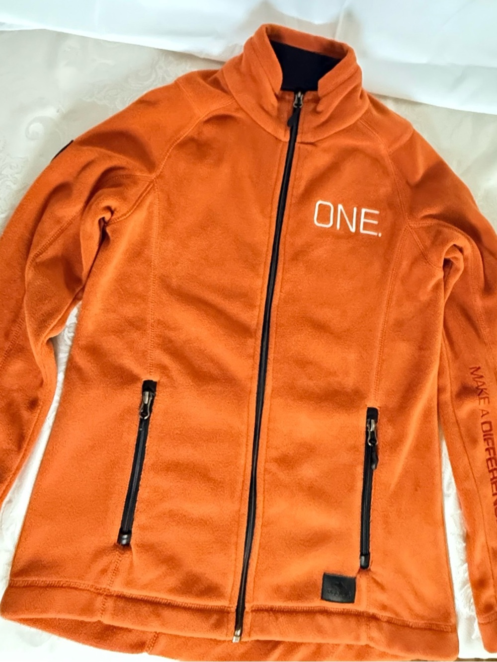 Roots 73 Deerlake Microfleece Jacket Rustic Orange Women’s XS - Picture 7 of 12